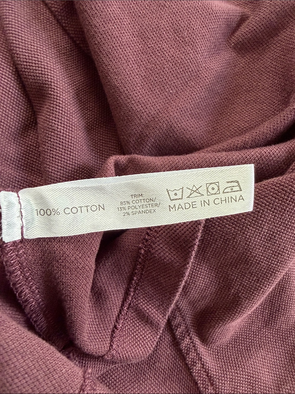TUCKERNUCK Winetasting Long Sleeve Pique
May Polo Dress. Size S - Picture 10 of 12